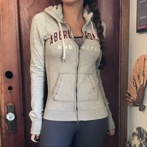 Sz medium Abercrombie & Fitch gray hoodie